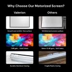 Valerion 120" Motorized Waterproof Projector Screen