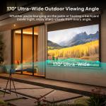 Valerion 120" Motorized Waterproof Projector Screen