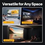 VIVOHOME 100-Inch Motorized Projector Screen with Remote