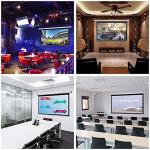 Kshioe 92” Motorized Projector Screen with Remote