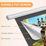 YODOLLA 150" Motorized 4K HD Projector Screen