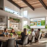 94" Electric Projector Screen with Remote Control