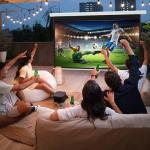 YODOLLA 150" Motorized 4K HD Projector Screen