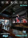 MIGO 120 Inch Motorized Pull Down Projector Screen