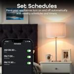 Geeni Smart Surge Protector Power Strip with Wi-Fi