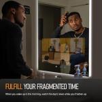 Smart Anti-Fog Vanity Mirror with Touch Display