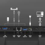 Smart Bathroom Vanity Mirror with Touch Screen