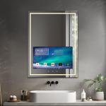 Smart Bathroom Vanity Mirror with Touch Screen
