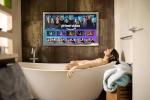 32" 4K Smart Bathroom Mirror TV with Voice Control
