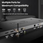 32" 4K Smart Bathroom Mirror TV with Voice Control