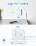 Anker Power Strip with USB and Flat Plug