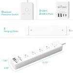 Smart Plug Power Strip with USB and Voice Control