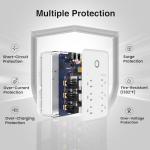 GHome Smart Plug Surge Protector with USB Ports