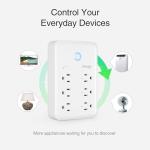 Smart Plug Outlet Extender with USB Ports