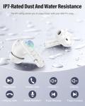 Bluetooth 5.4 Wireless Earbuds with Noise Cancelling