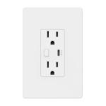 Smart Wi-Fi Outlet with Voice Control and USB-C
