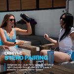 JLab Go Party Bluetooth Speaker with RGB Lighting