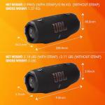 JBL Charge 6 - Waterproof Bluetooth Speaker with 28Hrs Playtime
