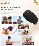 Bluetooth Sleep Headphones Headband with Speakers