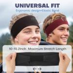 TOPIEI Bluetooth Sleep Headphones Headband - 2-Pack