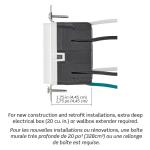 Leviton 15A SmartlockPro GFCI USB Wall Charger