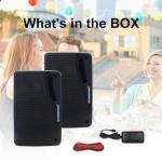 STUDIOFINIX 3.5 Inch Waterproof Bluetooth Speakers