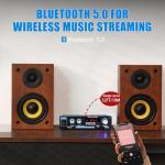 200W Bluetooth Mini Stereo Amplifier with Remote