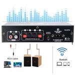 200W Bluetooth Mini Stereo Amplifier with Remote