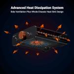 Fosi Audio ZA3 Mini Stereo Amplifier with Power Supply