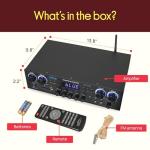 Pyle Bluetooth 800W Home Stereo Receiver System