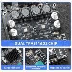 TPA3116D2 Bluetooth Audio Power Amplifier Board