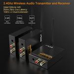 YMOO 3-in-1 Wireless Audio Transmitter & Receiver