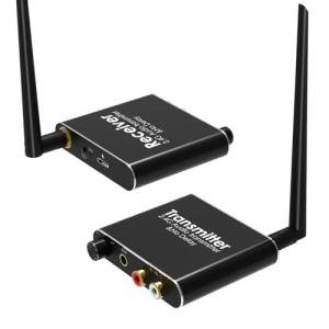 Tendak Wireless Audio Transmitter & Receiver, 160 ft Range