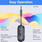Bluetooth 5.4 Transmitter Receiver for Any Device