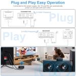 1Mii Wireless Audio Transmitter and Receiver Set