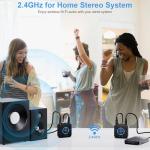 1Mii Wireless Audio Transmitter and Receiver Set