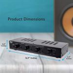 Pyle 4 Channel Speaker Selector with Volume Control