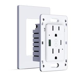 2.4GHz Smart USB Wall Outlet with Fast Charging
