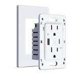 2.4GHz Smart USB Wall Outlet with Fast Charging