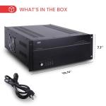 Pyle 4-Zone Stereo Amplifier with Volume Control