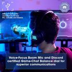 JBL Quantum 400 Gaming Headset with Surround Sound