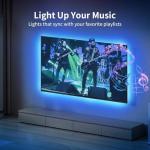 KSIPZE 16.5ft RGB Smart TV LED Backlight