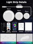 Tyute RGB Smart Wall Light with App Control