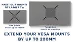 VESA Mount Adapter Kit for 32"-55" TVs