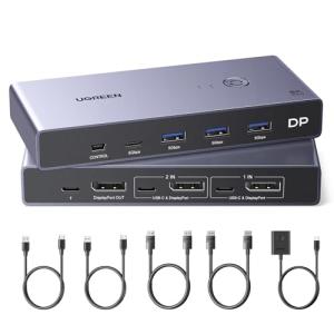 UGREEN 8K KVM Switch with USB Ports