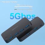 USB 3.0 KVM Switch for 2 Computers and 4 USB Devices