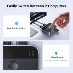 UGREEN USB 3.0 Switch for 2 Computers