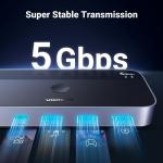 UGREEN 4-Port USB 3.0 Switch for Two Computers