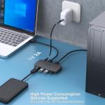 USB 3.0 KVM Switch for 2 Computers and 4 USB Devices