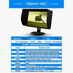 Ultra-Slim LCD/LED Monitor Sunshade for 23-24